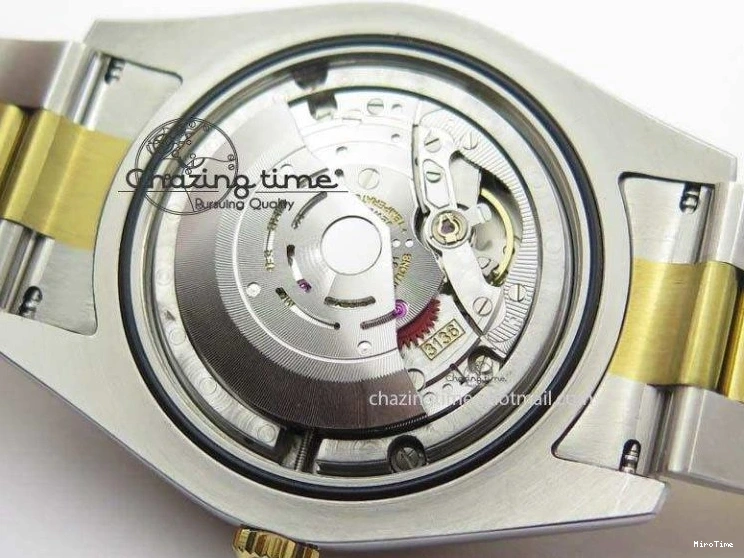 MiroTime 0415 Functional DateJust II 116333 SS YG 41mm EW Best Edition Gray Dial Roman Markers On SS Bracelet A 3823